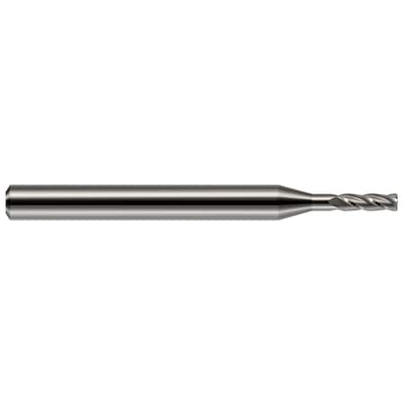 Harvey Tool Miniature End Mill - 4 Flute - Corner Radius 762808